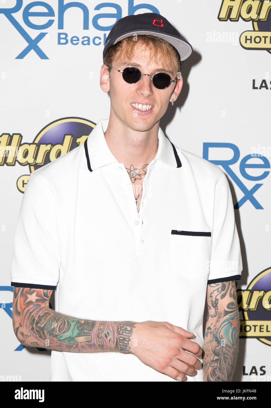 Las Vegas, NV, USA. 23rd July, 2017. Machine Gun Kelly hosts at REHAB ...