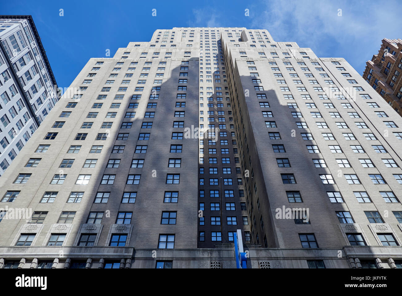 New York City, Manhattan, United States, New Yorker Hotel 8th Avenue Midtown Stock Photo
