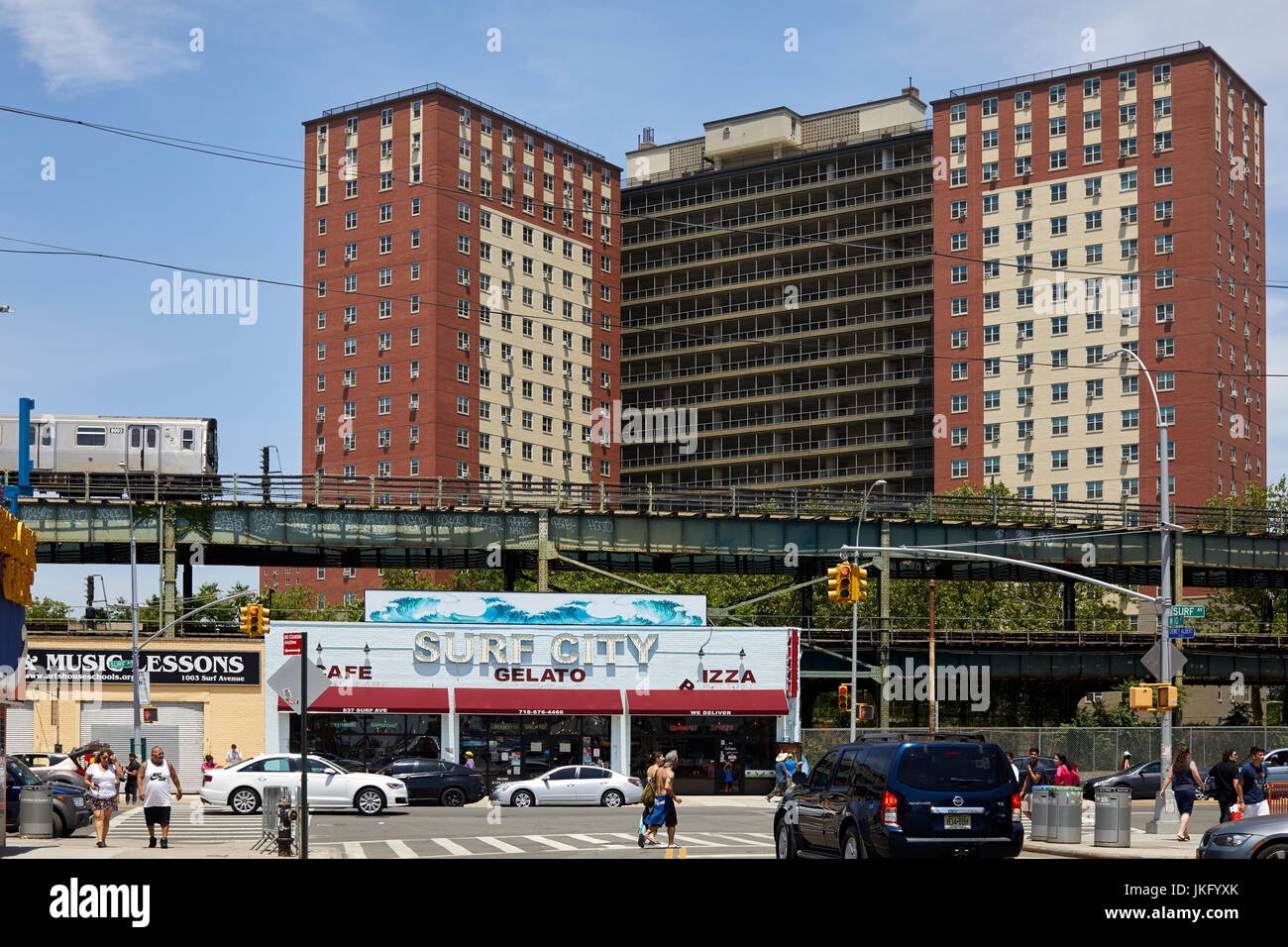 New York City, Manhattan, United States, Coney Island peninsular