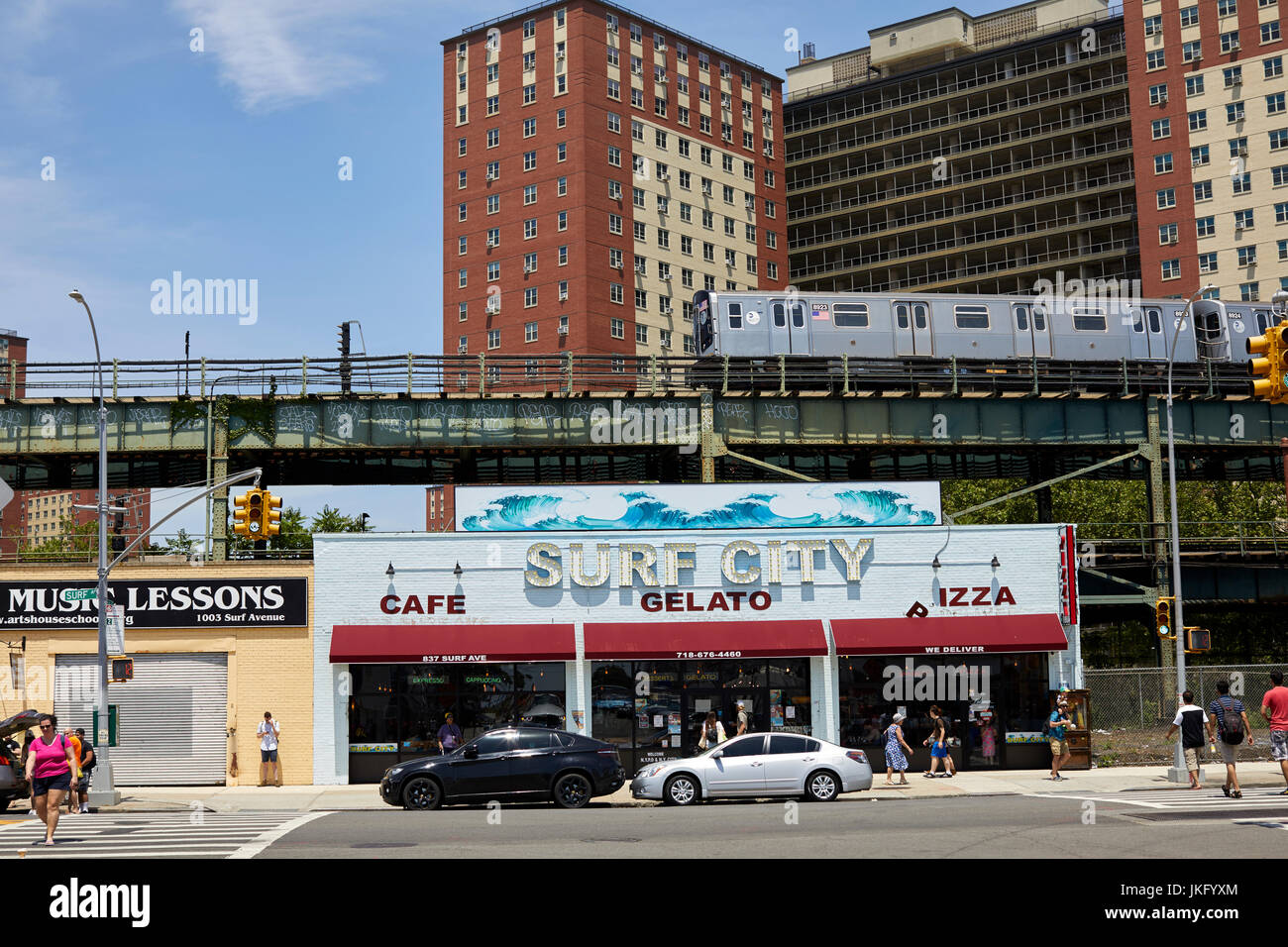 New York City, Manhattan, United States, Coney Island peninsular