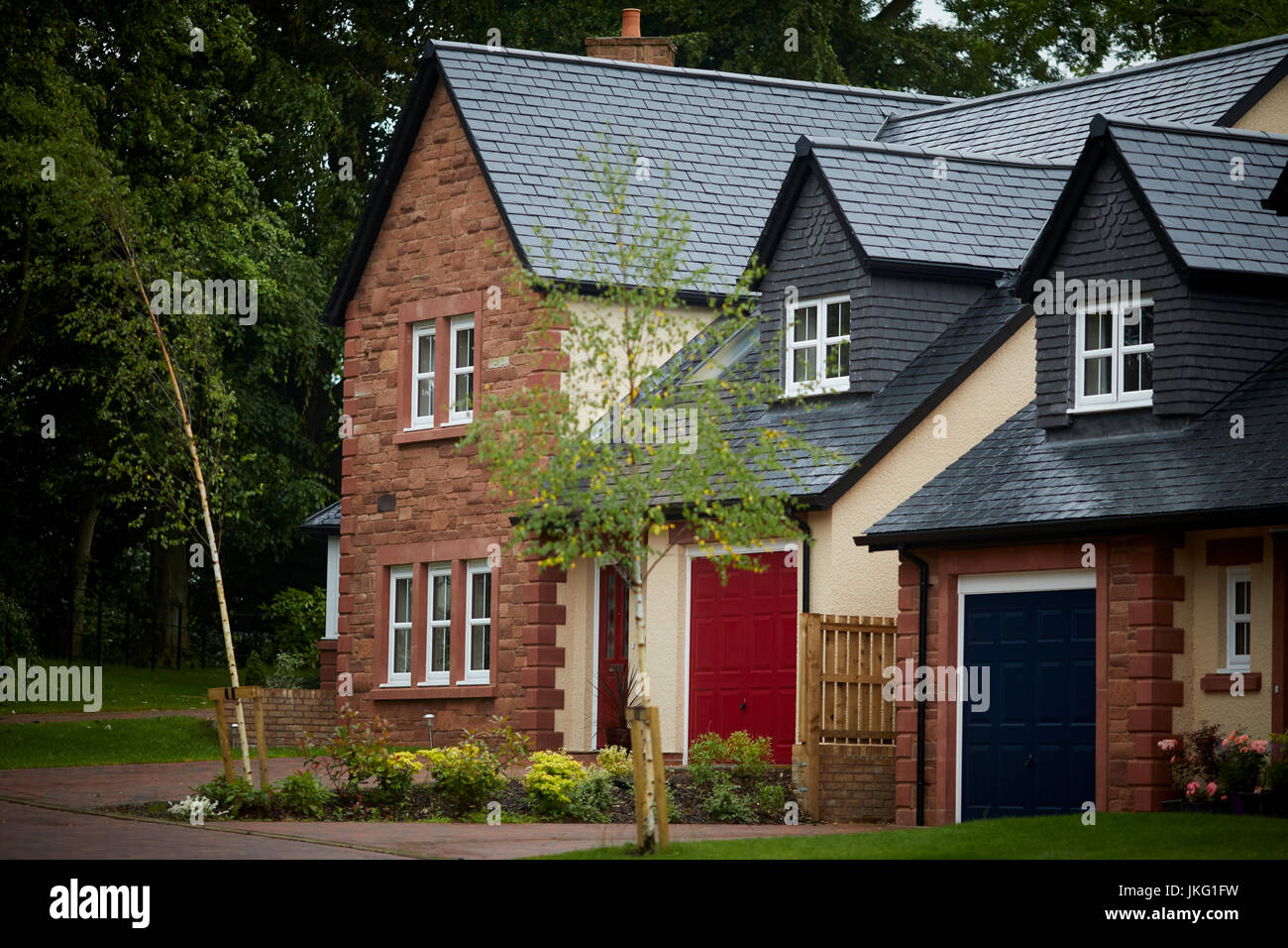 Modern large executive detached villa style homes by Story Homes in