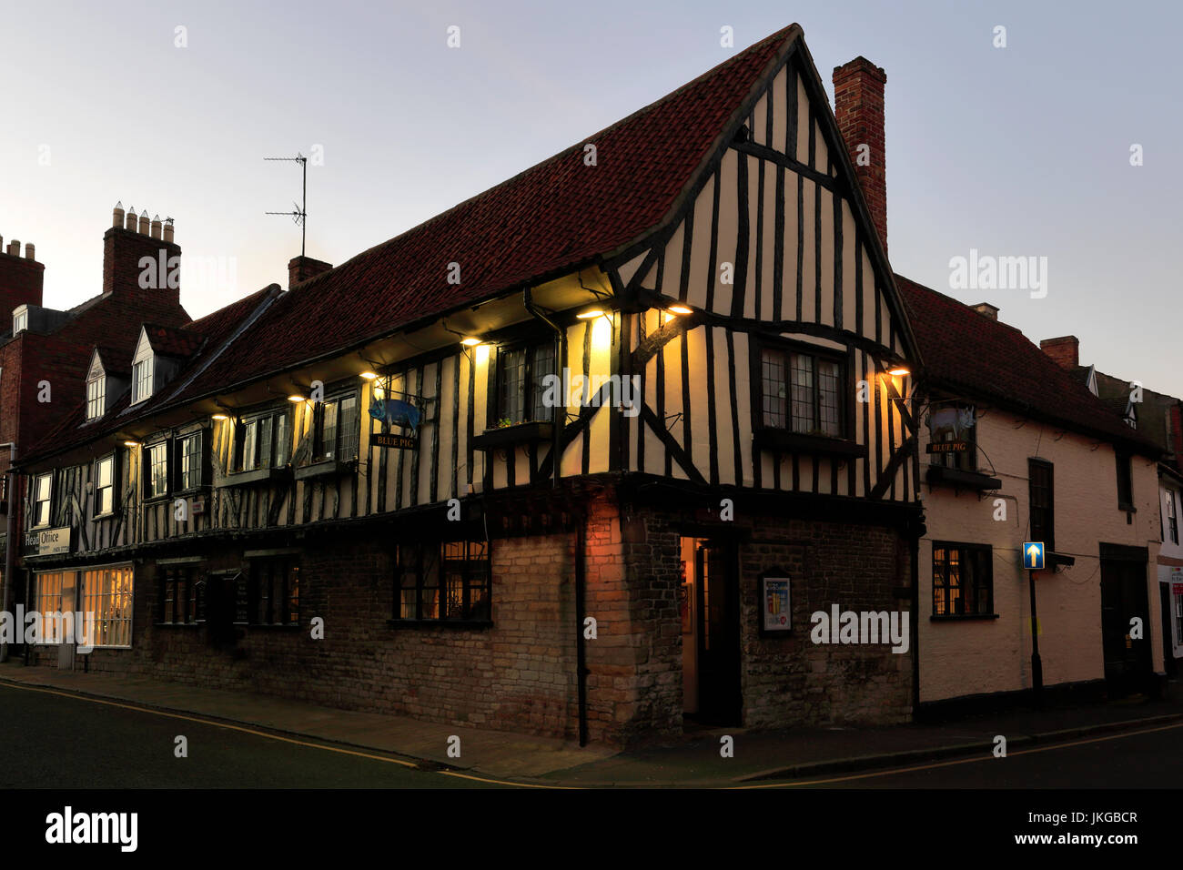 The blue pig grantham hires stock photography and images Alamy