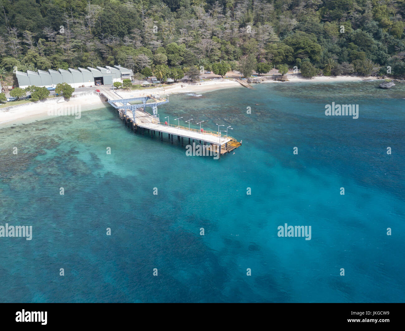 Flying Fish Cove is the capital city and main settlement of Australia's