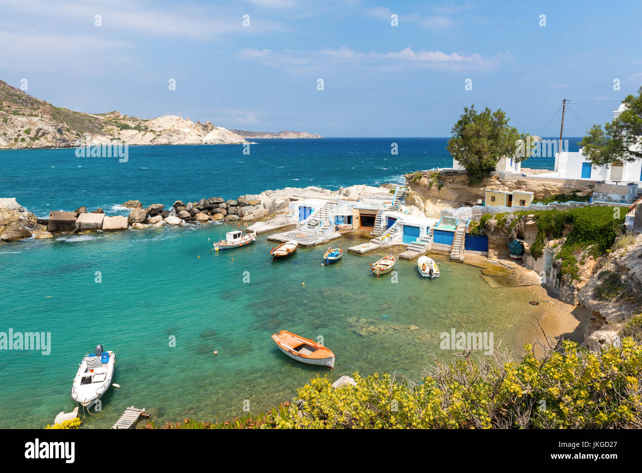 Mandrakia Beach Milos