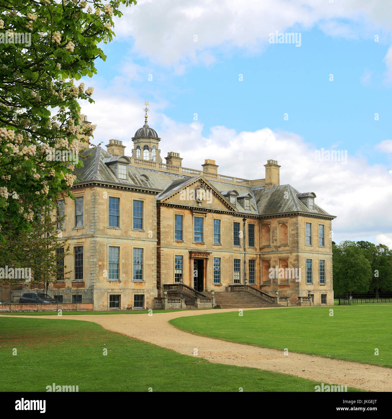 Belton House and gardens; Belton village; Lincolnshire; England; UK