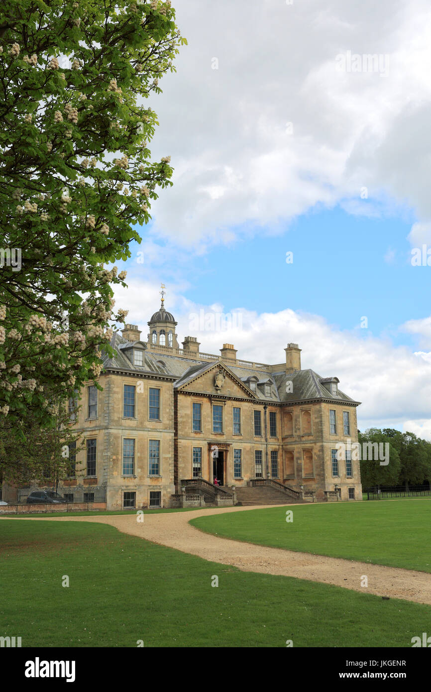 Belton House and gardens; Belton village; Lincolnshire; England; UK