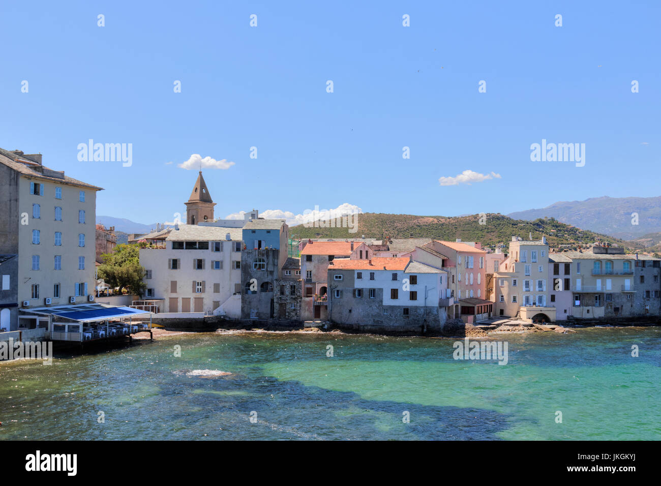 Saint-Florent, Haute-Corse, Corsica, France Stock Photo