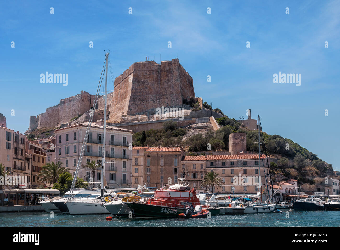 Bonifacio, Corsica, France Stock Photo