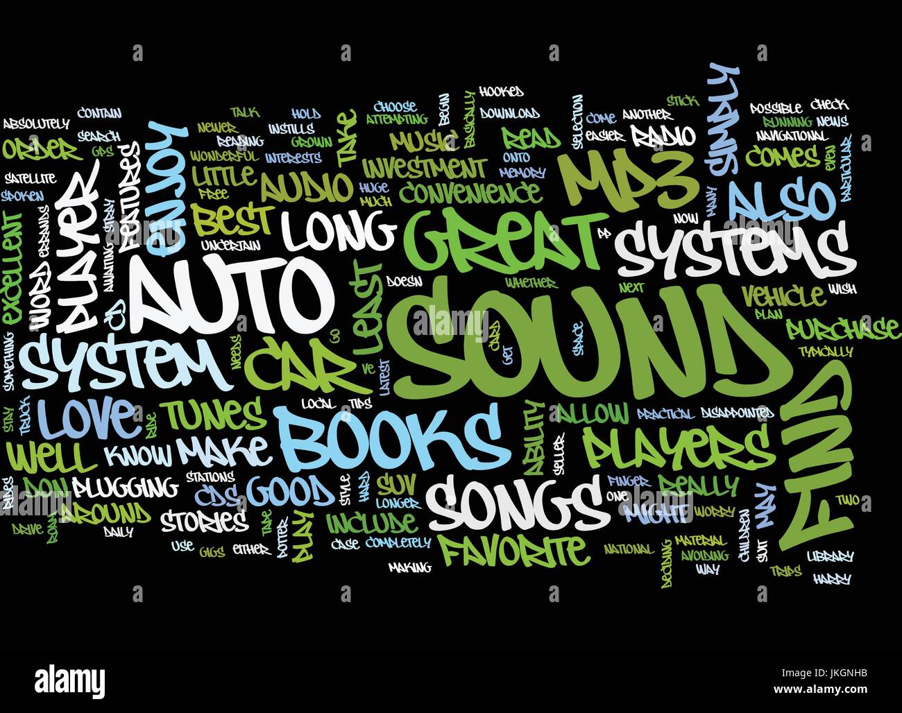 auto sound systems are an investment in your car make it great textauto sound systems are an investment in your car make it great text background word cloud concept