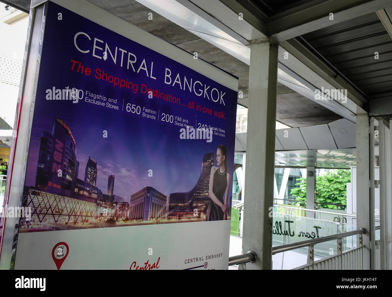 Advertising Billboard Thailand High Resolution Stock Photography and