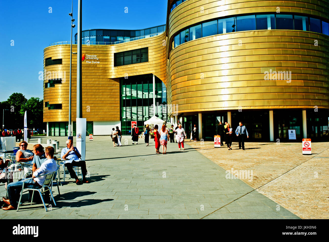 Teesside University The Curve, Middlesbrough Stock Photo