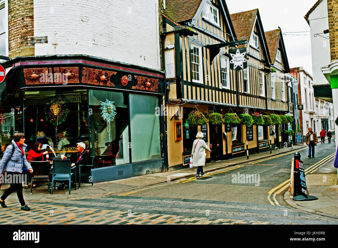 The Seven Stars, Canterbury Stock Photo