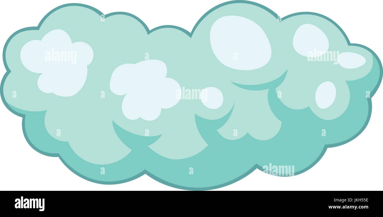 Medium cloud icon, cartoon style Stock Vector Image & Art - Alamy