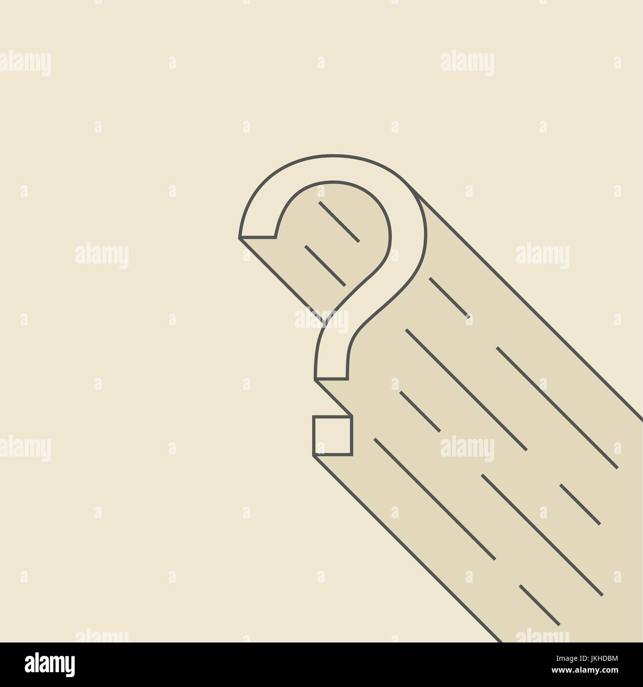 Question mark shape hi-res stock photography and images - Alamy