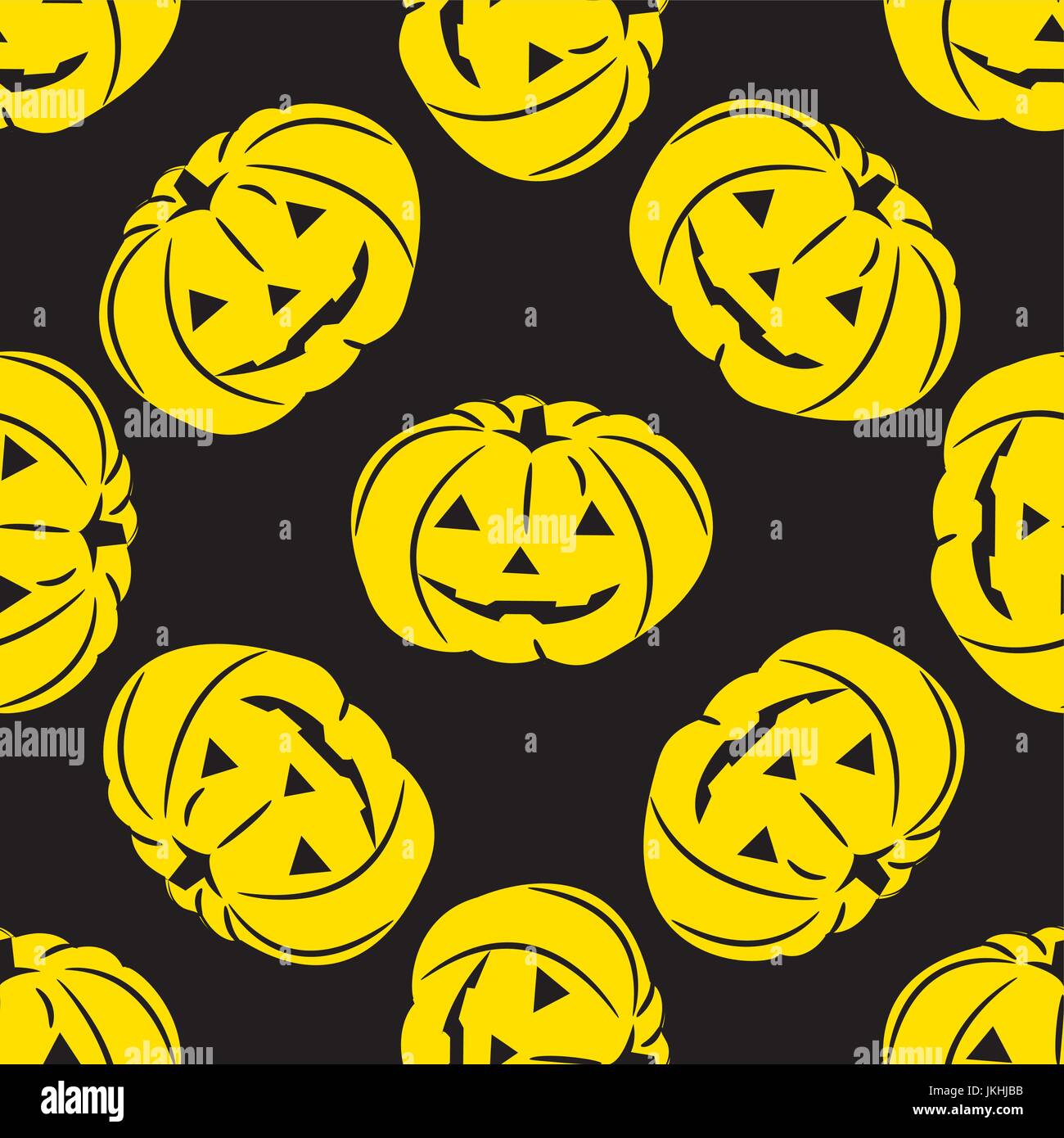 Halloween background with pumpkins, vector Stock Vector Image & Art - Alamy
