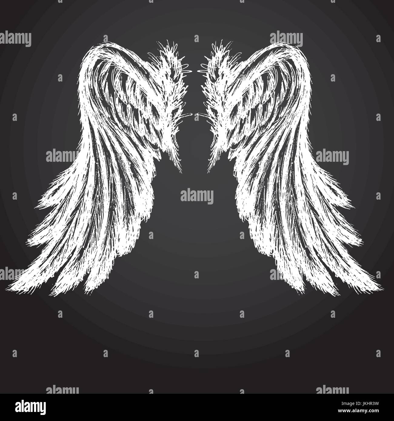 Wings vector illustration Stock Vector