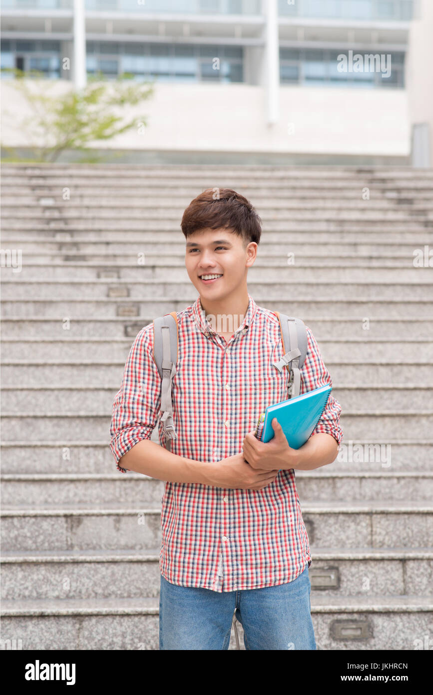 Handsome male indian university student hi-res stock photography and ...