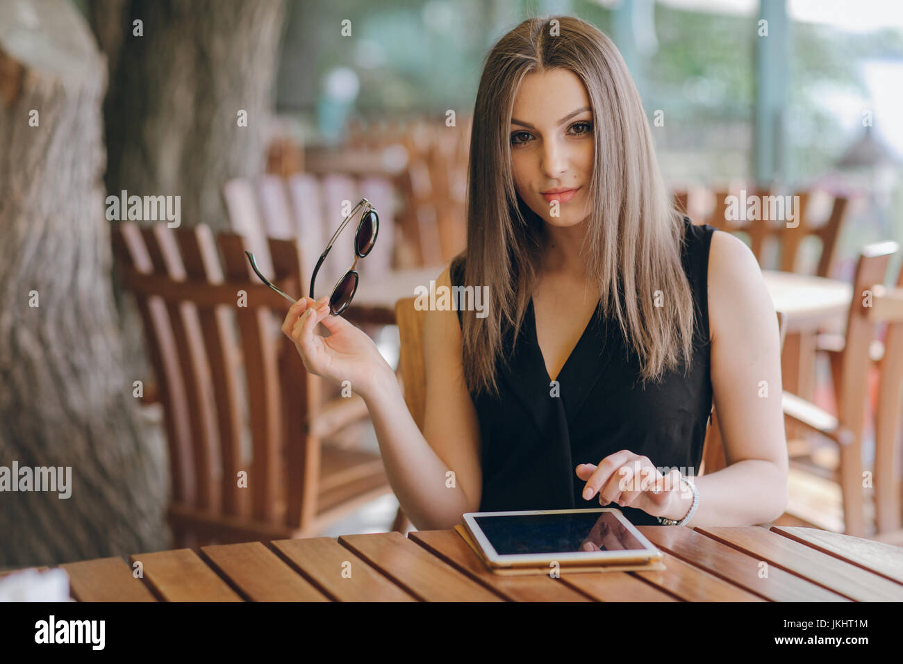 beautiful girl out Stock Photo - Alamy