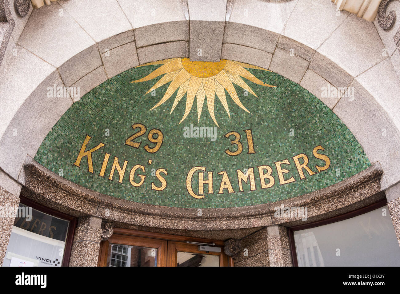 King's Chambers, Portugal Street Stock Photo