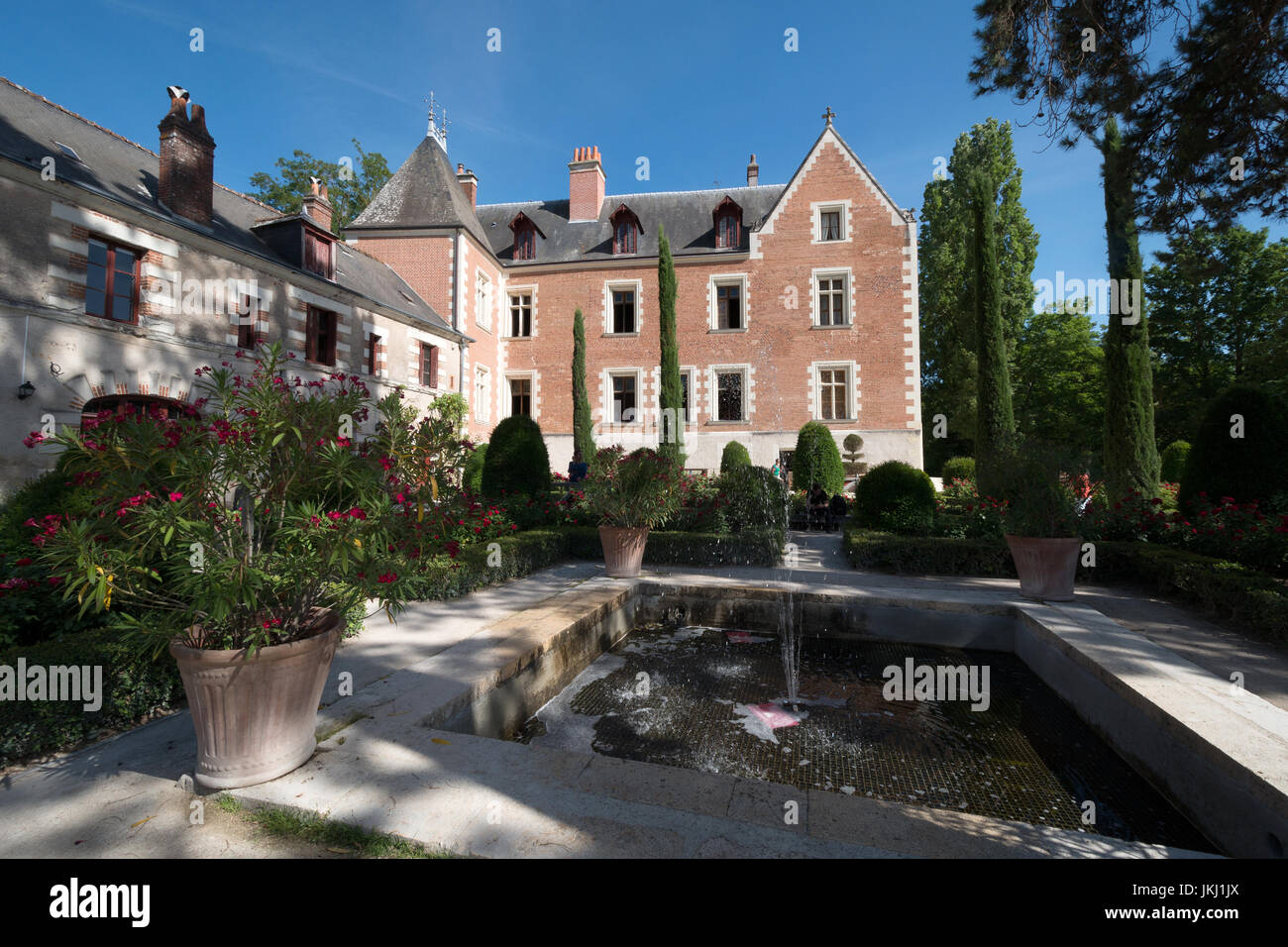 Clos Luce, house of Leonardo da Vinci in Amboise,Loire Valley, France