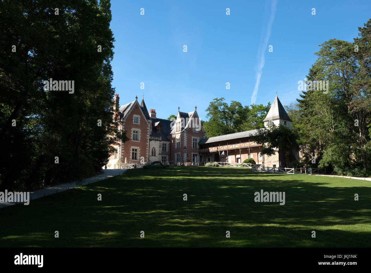Clos Luce, house of Leonardo da Vinci in Amboise,Loire Valley, France
