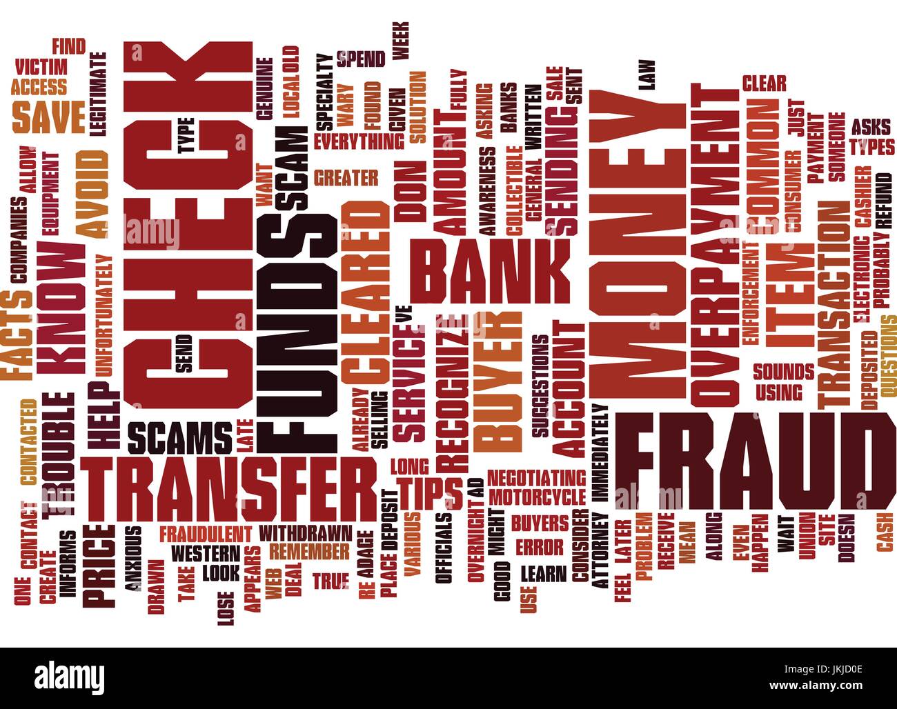 Fraud Facts And Tips To Help You Text Background Word Cloud - 