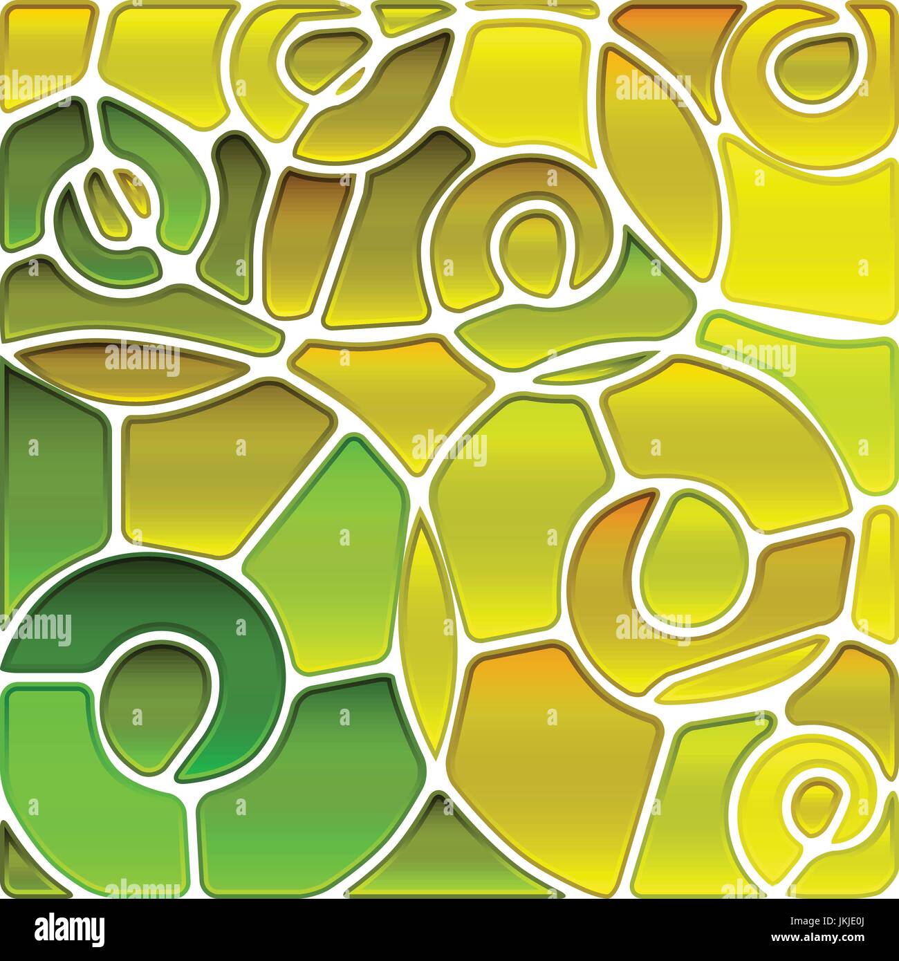 abstract vector stained-glass mosaic background Stock Vector Image ...