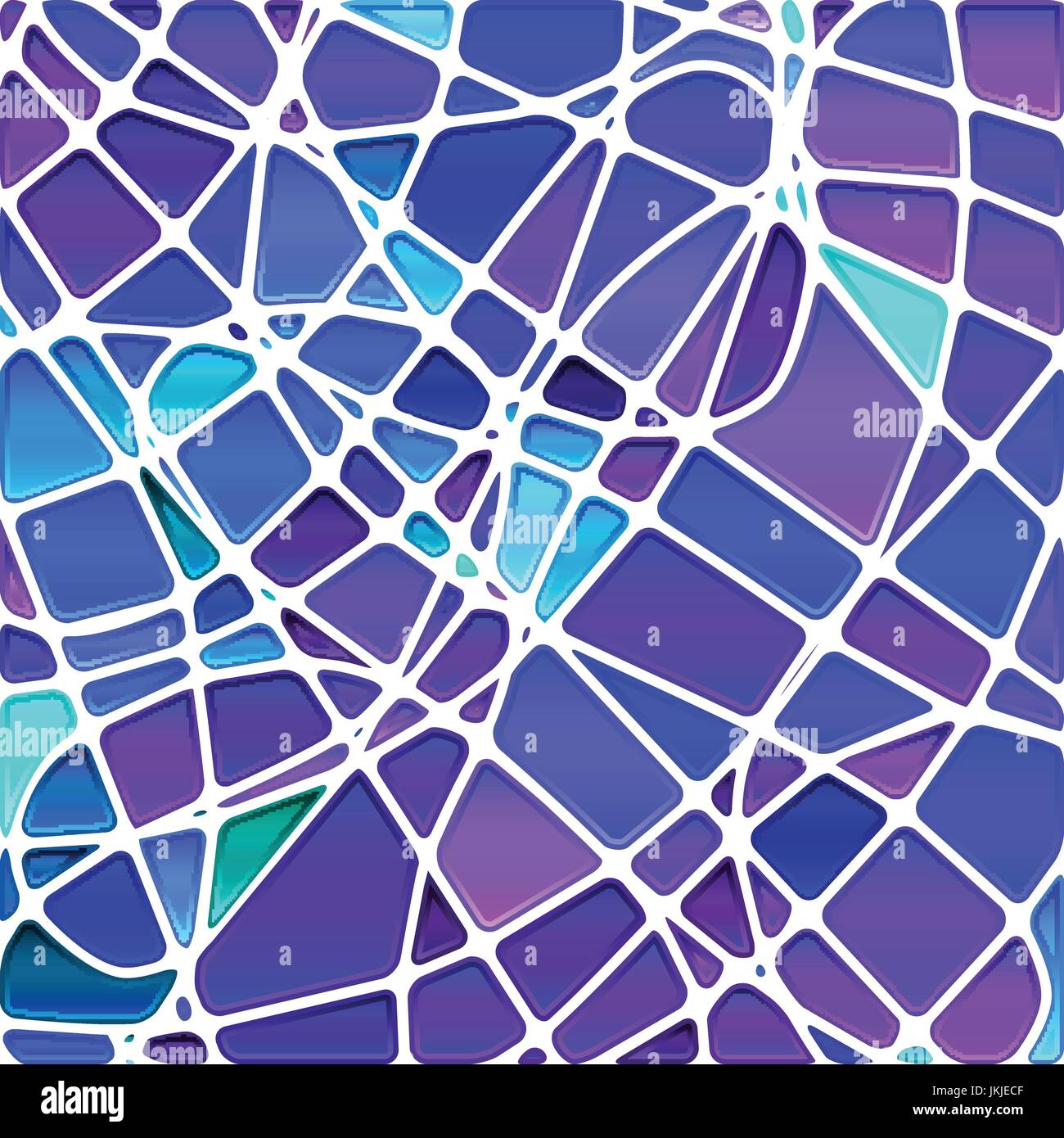 abstract vector stained-glass mosaic background Stock Vector Image ...