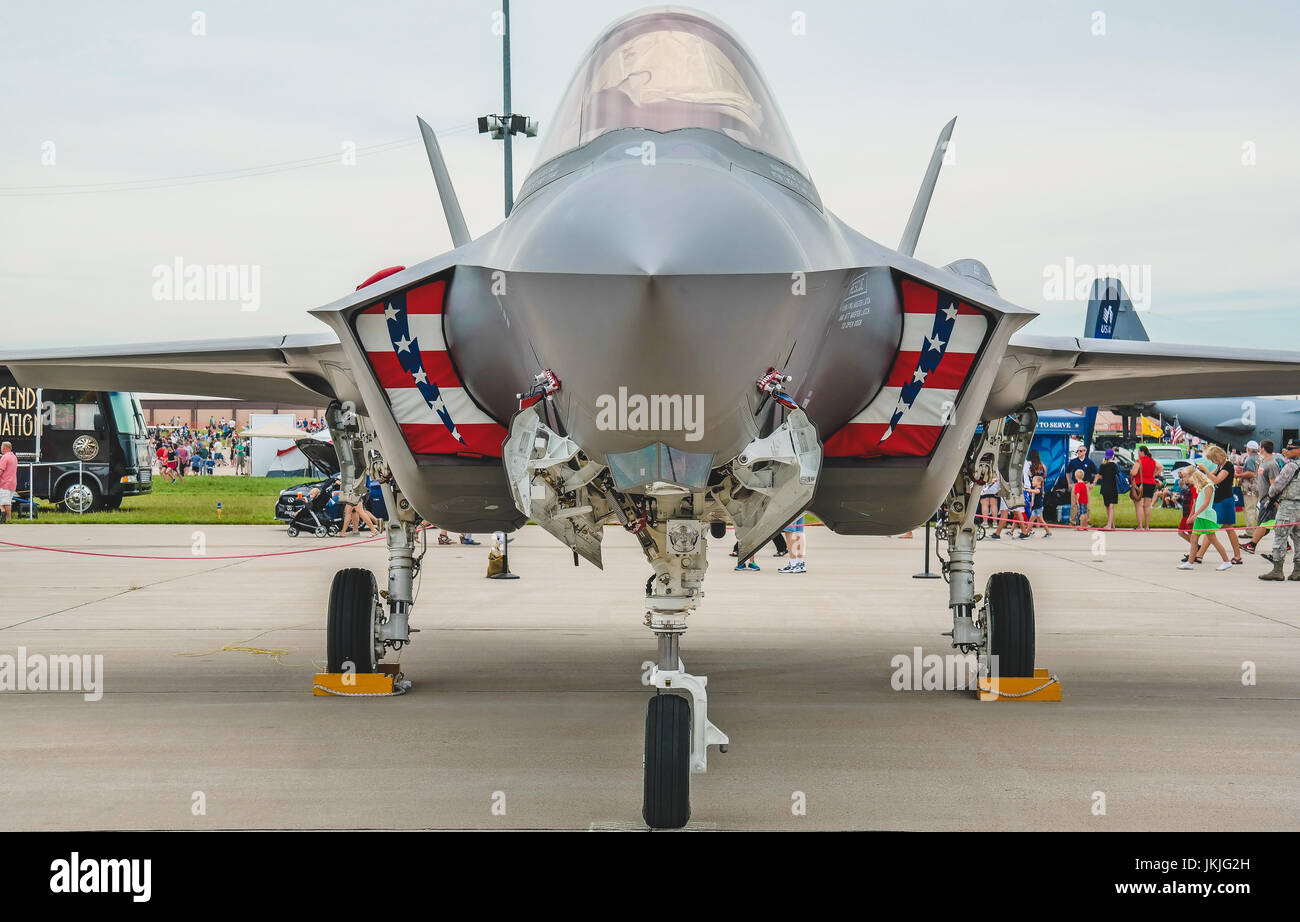 Offutt Air Force Base Air Show Stock Photo Alamy