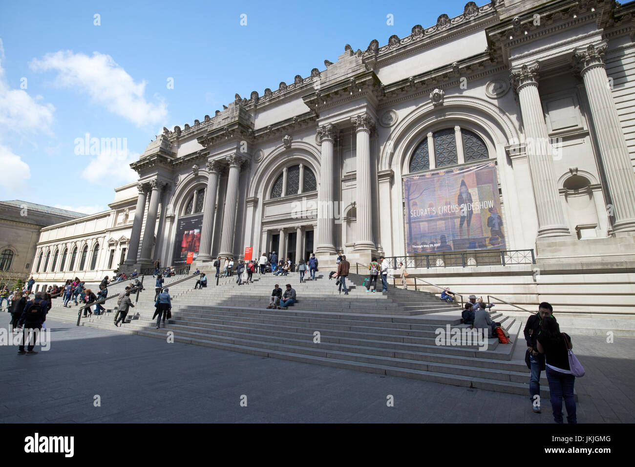 The metropolitan museum of art New York City USA Stock Photo