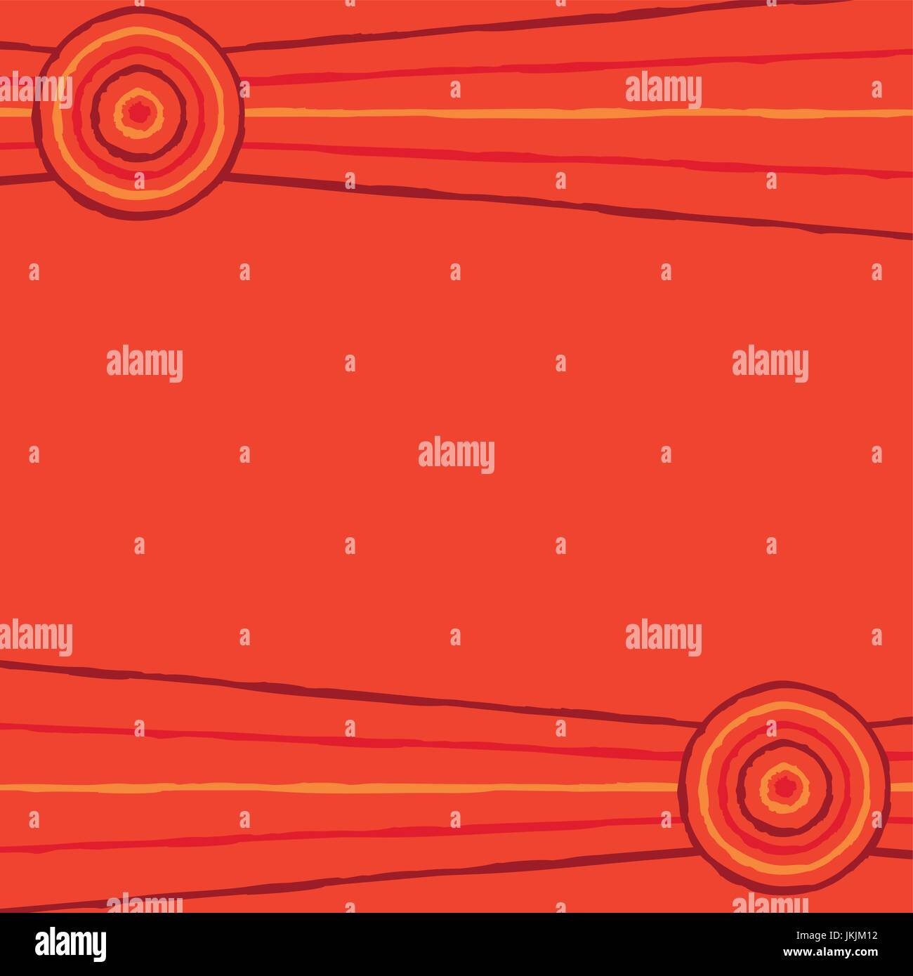 Australian Aboriginal art background in vector format Stock Vector ...