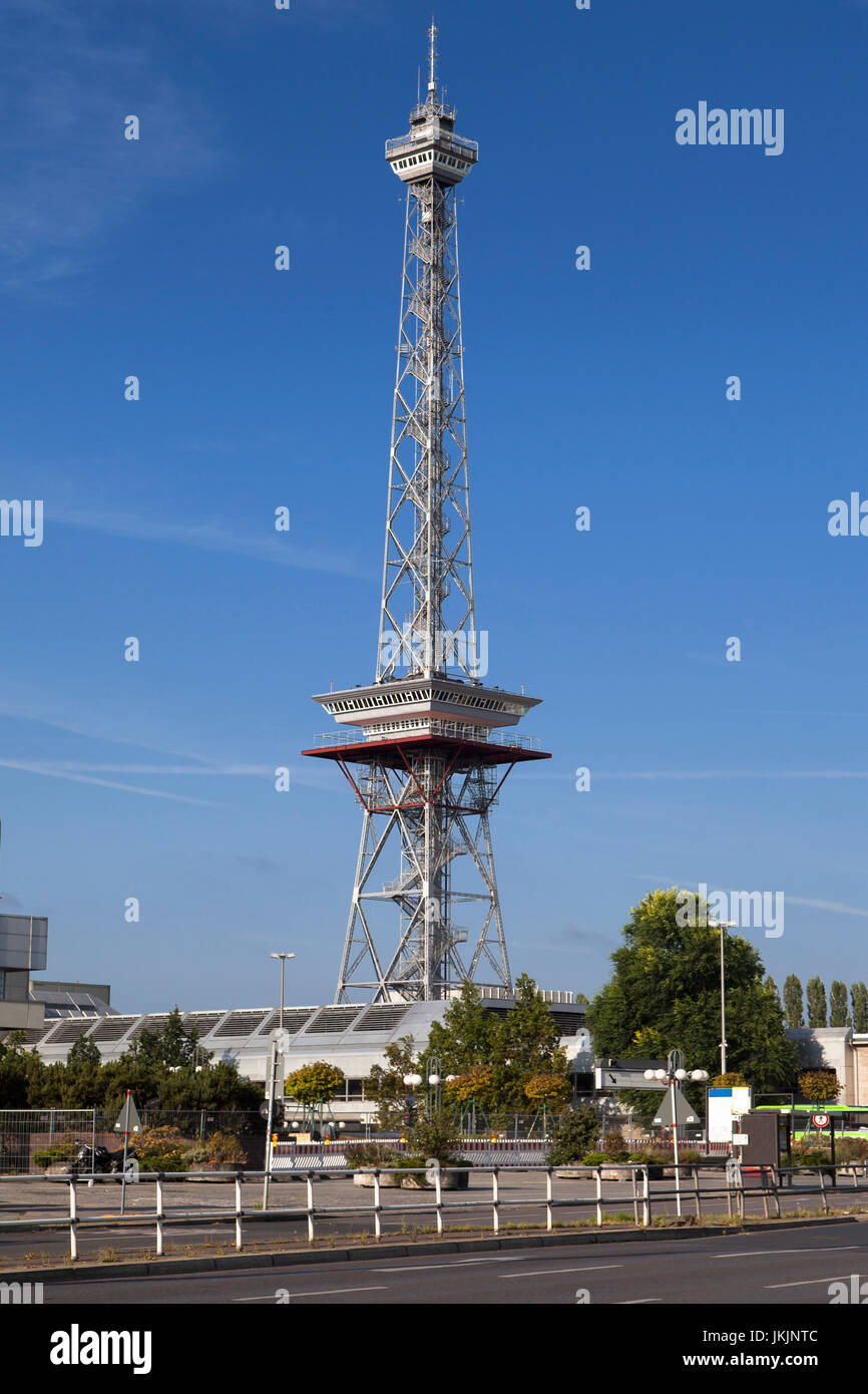 Funkturm Radio Tower in Berlin, Germany. Stock Photo
