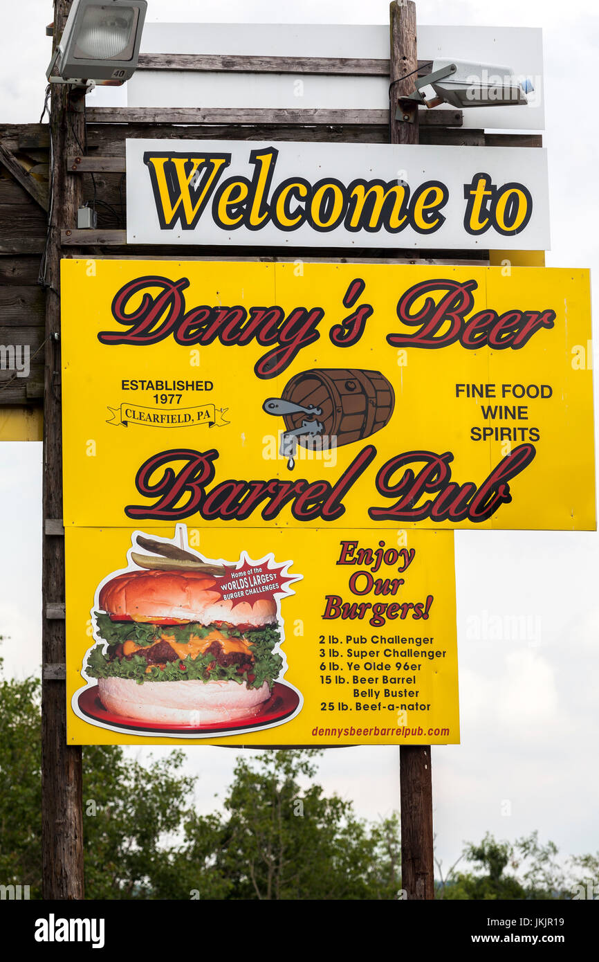 World's Largest Hamburgers, Clearfield, Pennsylvania