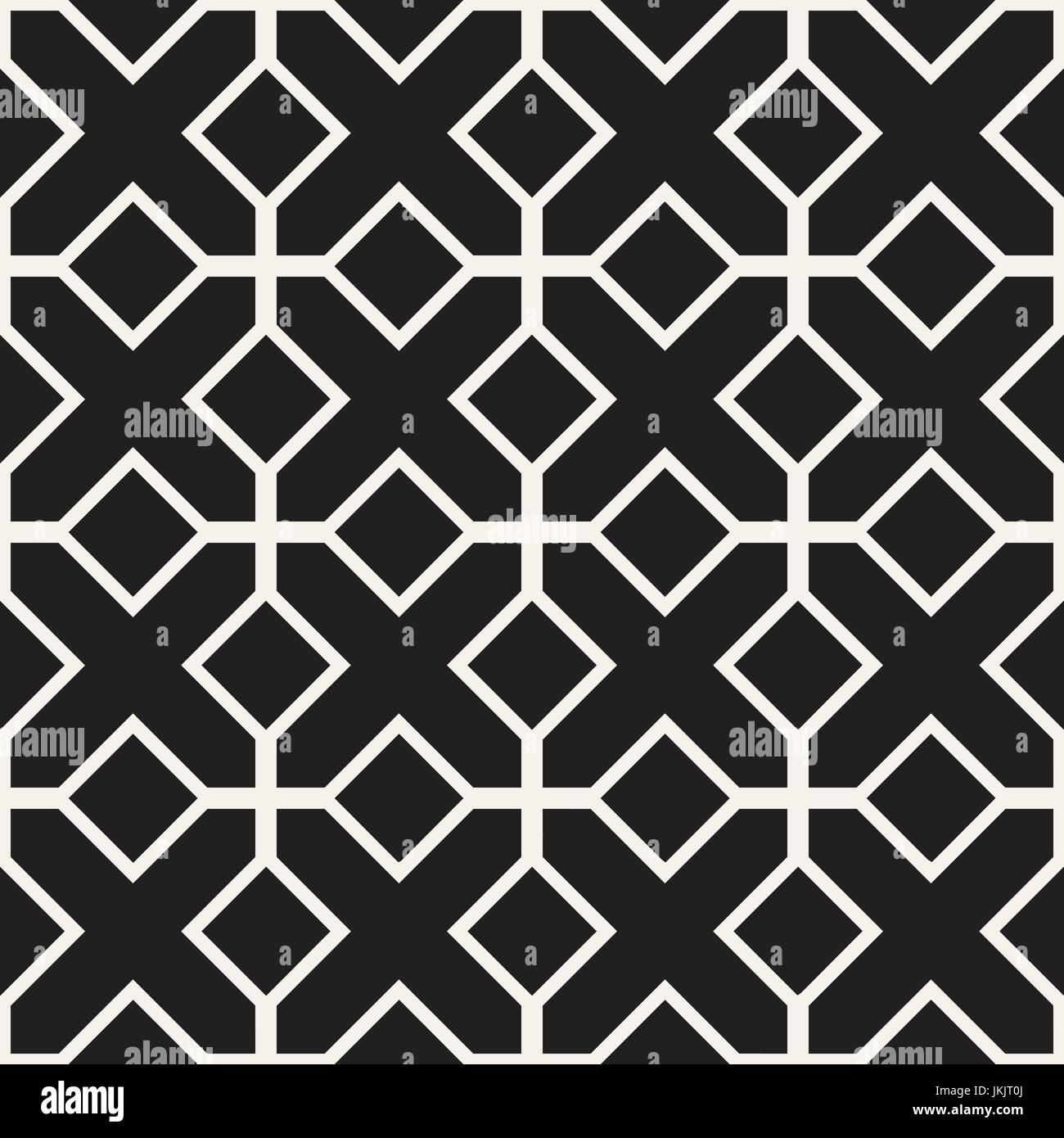 Abstract geometric lines lattice pattern. Seamless vector stylish ...