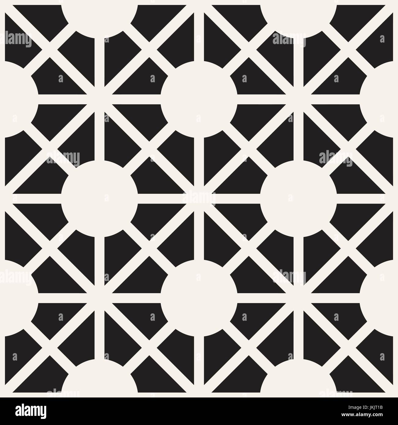 Abstract geometric lines lattice pattern. Seamless vector stylish ...