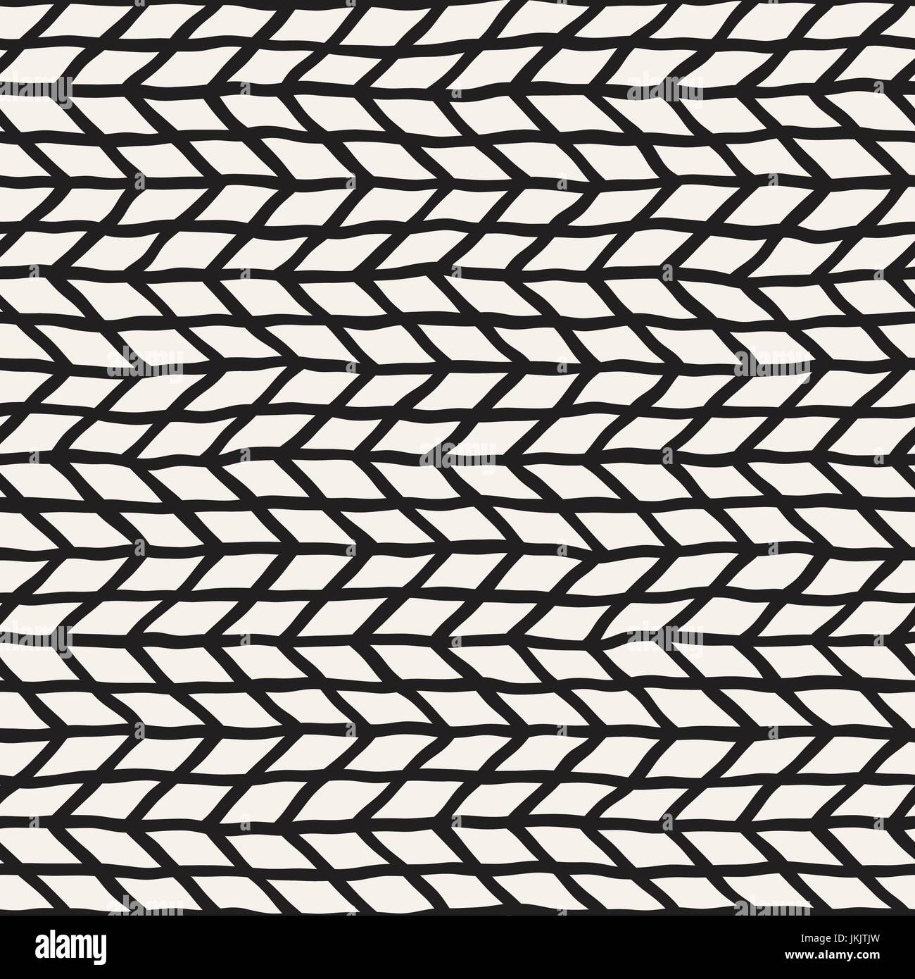 Seamless pattern with hand drawn brush strokes. Ink doodle grunge ...
