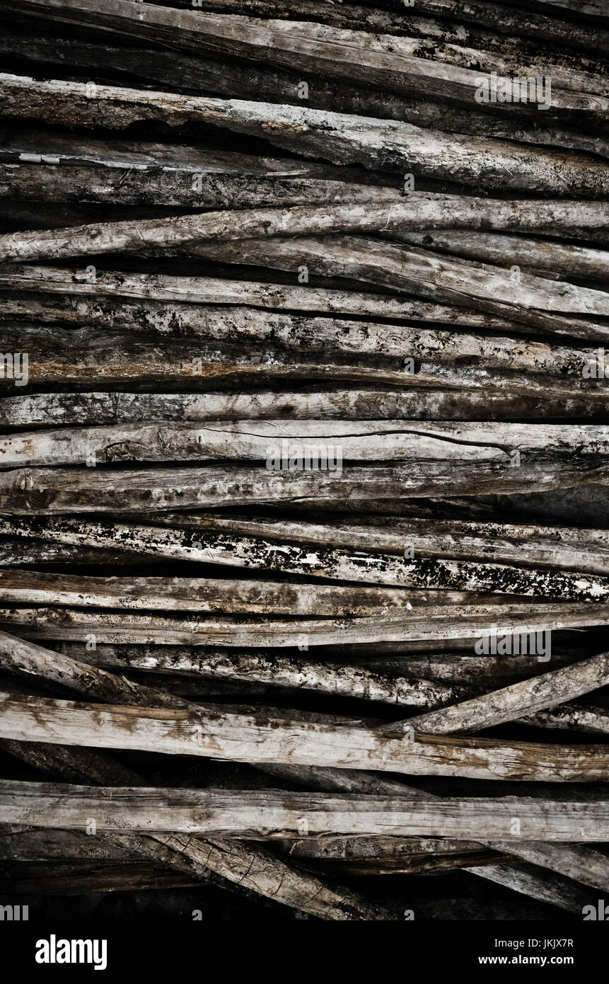 Natural wooden background - closeup of chopped firewood. Firewood ...