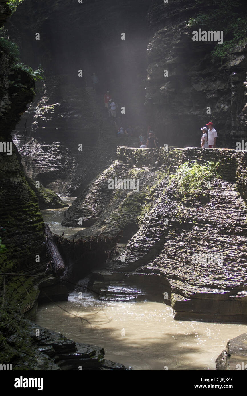 Watkins Glen State Park, New York Stock Photo