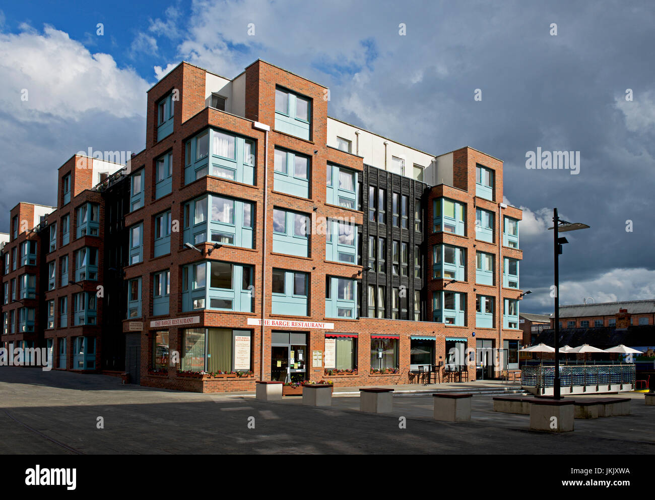 The Barge restaurant, Gloucester Quays, Gloucestershire, England UK