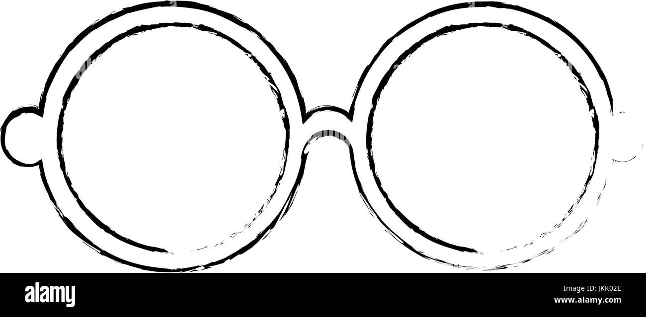 glasses accessory icon over white background icon Stock Vector Image ...