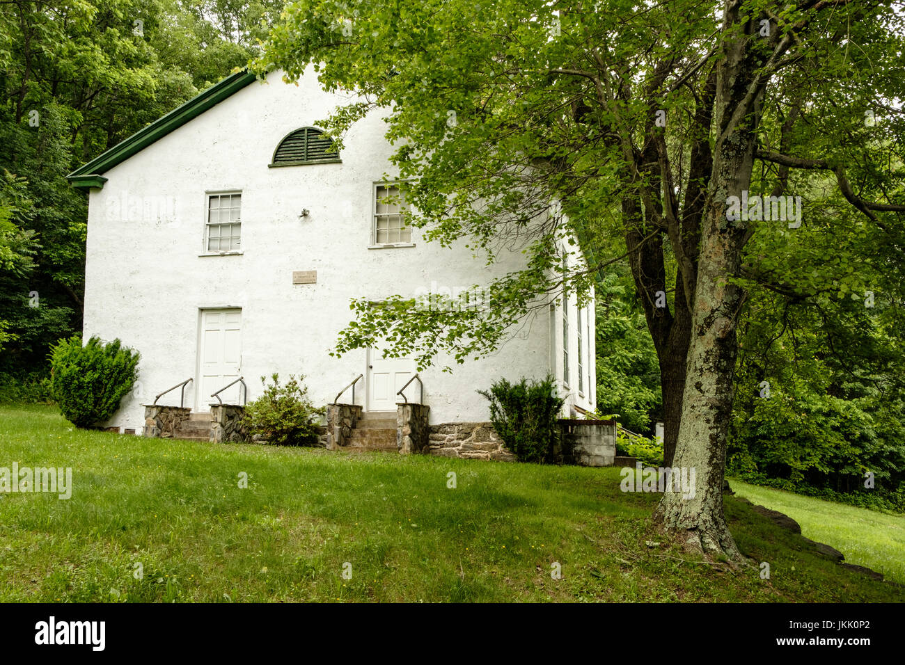 Battle Creek Primitive Baptist Church, Ben Venue Road, Flint Hill, Virginia Stock Photo