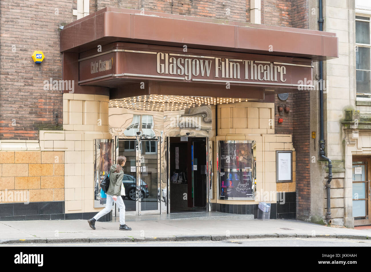 Entrance to glasgow film theatre hires stock photography and images