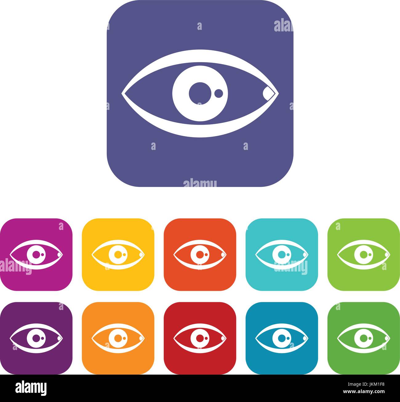 Human eye icons set Stock Vector Image & Art Alamy