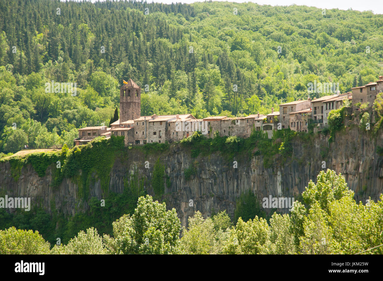 Castellfollit de la Roca - Spain Stock Photo - Alamy