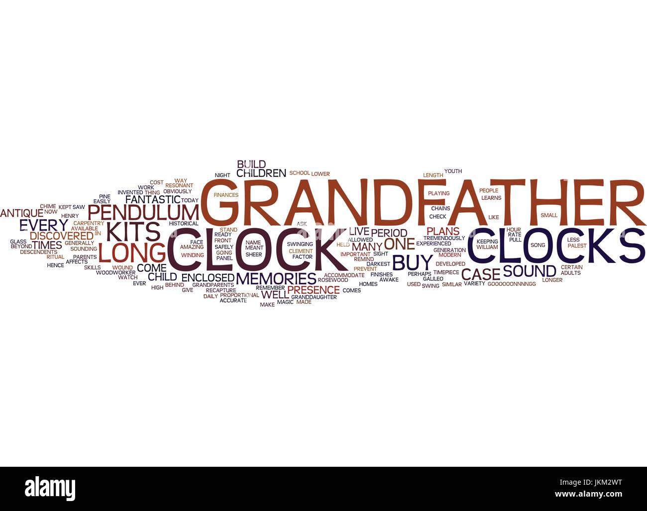 Grandfather Clock With Pendulum Stock Vector Images Alamy