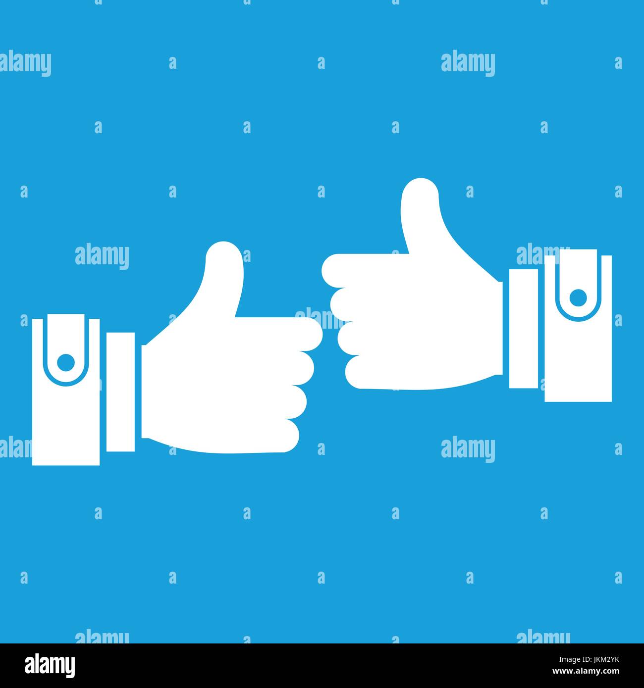 Two hands expressing Stock Vector Images - Alamy
