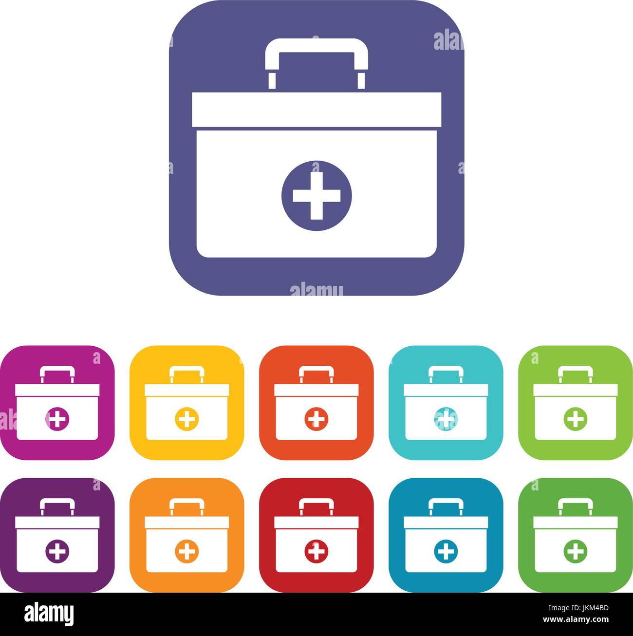 Medicine chest icons set Stock Vector Image & Art - Alamy