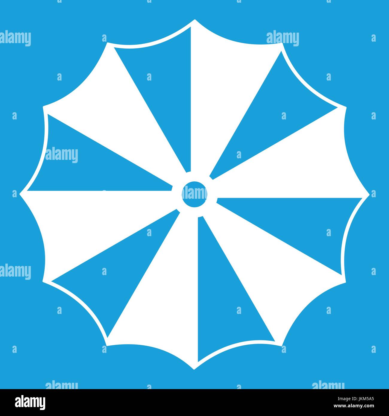 Striped umbrella icon white Stock Vector Image & Art - Alamy