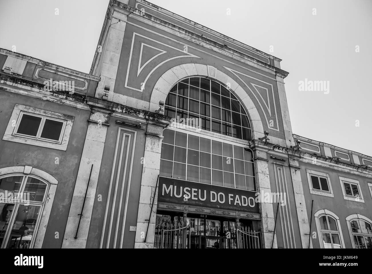 Fado museum in Lisbon - very popular in Portugal Stock Photo