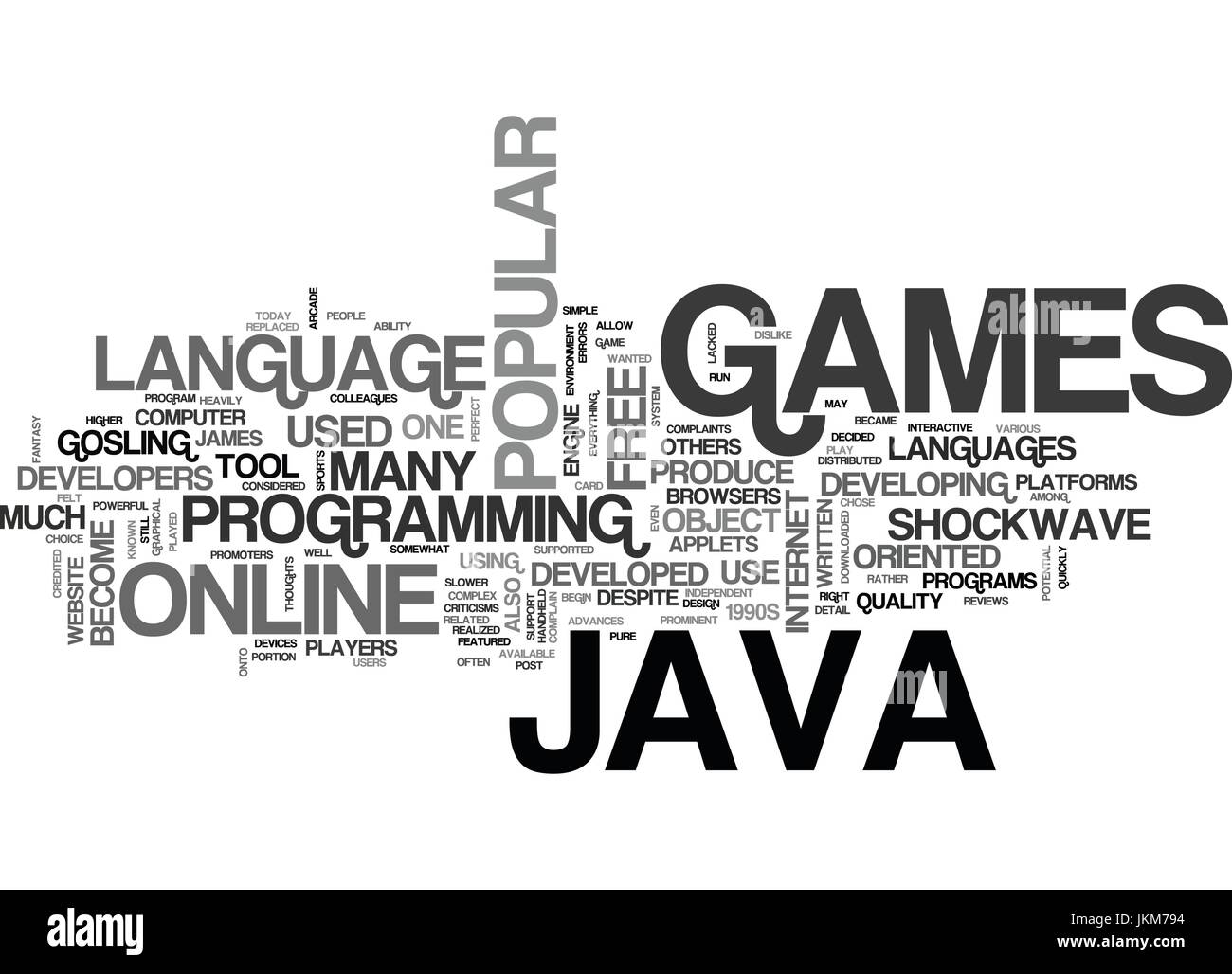 Object Oriented Programming Text High Resolution Stock Photography and ...
